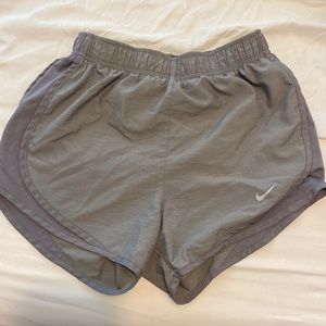 Womens light grey Nike shorts
